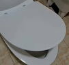 九牧（JOMOO）马桶盖板通用 普通马桶圈加厚缓降家用坐便器配件 U型款 97G1021S 实拍图