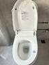 JOMOW智能马桶一体式无水压限制全自动虹吸马桶家用冲水节水即热坐便器 无水压白标配-手动翻盖+内置泡泡 250/300/350/400/450 坑距备注 实拍图