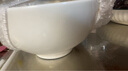 瓷侠客北欧简约陶瓷饭碗家用纯白吃米饭碗骨瓷大号面碗可微波纯色小汤碗  4.5英寸标准米饭碗【1个】 实拍图