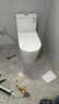 九牧（JOMOO） 11322-2-2/31KA-1抗菌一级水效大冲力马桶虹吸式加坐便器305坑距 实拍图