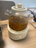小熊（Bear）全玻璃壶体养生壶恒温壶 办公室多功能煮茶壶花茶壶 0金属养生杯 24h预约24h保温 1L YSH-P10Q7 实拍图