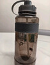 希乐大容量塑料杯男吸管杯便携户外运动健身太空杯学生旅行水瓶2000ML 实拍图