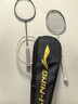 李宁（LI-NING）羽毛球拍雷霆小钢炮全碳素进攻型超轻高磅单拍黑色4U 已穿线 实拍图