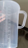 巴比客刻度带盖量杯3000毫升*1食品级PP厨房烘焙水杯耐高温牛奶刻度杯 实拍图