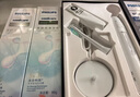 飞利浦（PHILIPS）【肖战推荐】电动牙刷钻石3系 生日礼物 成人情侣款送男生/女友 微泡水流 HX5181/01皓月白 实拍图