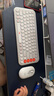 罗技（Logitech）POP ICON KEYS泡泡键盘无线蓝牙双模AI人工智能轻音办公键盘mac ipad键鼠套装自定义键 POP ICON COMBO白色 实拍图