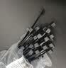 毕亚兹 自锁式尼龙扎带大号 多功能专业级理线束线带捆绑绳 4.8*350mm 黑色国标品质固定禁锢器 100根/包 实拍图