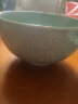 苏氏陶瓷（SUSHI CERAMICS）青瓷釉陶瓷碗花开富贵米饭碗汤碗6件套装餐具 实拍图
