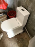 JJO德国家用马桶8.0大口径大冲力座便器防堵速冲虹吸坐便器抽水马桶 百搭款纯白-防溅水-超漩环绕冲刷 300坑距【管中离墙300mm-345mm】 实拍图