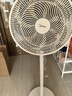 美的（Midea）【品质推荐】七叶轻音柔风电风扇/家用省电落地扇/台式电扇/广角摇头节能宿舍小型风扇 SAE35CA 实拍图