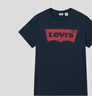 Levi's李维斯情侣美式宽松印花时尚简约舒适潮流纯棉圆领短袖T恤 藏青色 002A0-0002 M 实拍图
