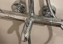 汉斯格雅（Hansgrohe）淋浴花洒 柯洛梅达240淋浴管恒温方形大顶喷+恒温龙头 26779007   实拍图