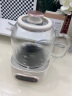美的（Midea）花漾0胶水全玻璃全自动养生壶 办公室多功能煮茶壶 烧水壶恒温电热水壶煮茶器花茶壶1L YS10B101 实拍图