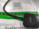 晶华VGA转HDMI转换器（音频+供电）高清视频转接头 笔记本台式机连接电视显示器投影仪 黑色 Z146 实拍图