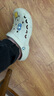 卡骆驰crocs洞洞鞋贝雅男鞋女鞋轻便耐磨一脚蹬拖鞋休闲鞋|10126 卵石色-2V3 41 /42(260mm) 实拍图