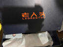 老人头（LAORENTOU）皮鞋男士牛皮套脚商务休闲鞋牛筋底耐磨耐滑男单鞋 922986 黑 42 实拍图