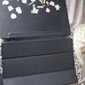 毕亚兹适用2024/23款标准版/柔光版华为MatePad Air/11.5英寸保护套 四边全包智能休眠保护壳 PB473-黑色 实拍图