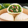 头厨香菇青菜大包子 975g共15个 蔬菜素菜包子 儿童早餐速食半成品 实拍图