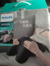 飞利浦（PHILIPS）腰部按摩器 按摩垫靠垫肩颈腰背按摩器热敷靠背腿部按摩仪 生日礼物 母亲节礼物 3101B灰白 实拍图