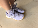 YONEX尤尼克斯羽毛球鞋yy女款训练透气缓震SHB101CR 薰衣草色39 实拍图