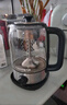 九阳（Joyoung）煮茶器喷淋式 蒸汽煮茶壶 玻璃泡茶壶 养生壶家用迷你1L电热水壶烧水壶 多功能茶具K10D-WY157 实拍图