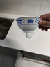 红叶（RL）国瓷景德镇陶瓷青花中式餐具套装碗碟鱼盘汤碗面碗小勺釉中彩 川子莲4.5英寸碗 实拍图