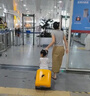 QBOX儿童行李箱可骑可坐人遛娃可登机旅行箱带娃宝宝拉杆箱可乘骑小孩 (黄色)刹车款+扩容【容量56L】 20英寸 懒人出行溜娃神器大容量 实拍图