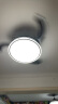 雷士（NVC）LED照明风扇灯吊扇灯北欧餐厅卧室黑色灯具全光谱1级能效遥控42寸 实拍图