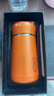 希诺保温杯女士高颜值不锈钢水杯家用便携茶杯子XN-9619桔色 330mL 实拍图