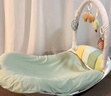 澳贝（auby）婴幼儿床中床摇摇乐摇椅健身架脚踏琴玩具防吐奶斜坡垫新生儿礼物 实拍图