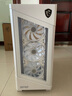 微星（MSI）刀锋100R白色玻璃侧透机箱支持ATX主板(显卡竖装/360冷排/3把ARGB风扇/前置Type-C/ARGB控制器） 实拍图