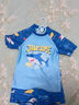 361°儿童泳衣男女童2025新款分体宝宝男女孩专业训练泳装游泳衣 5002蓝拼花 150 身高135-145cm体重55-65斤 实拍图