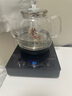 FUNORK全自动上水电热烧水壶玻璃烧水器茶台专用一体茶桌茶几保温泡茶具抽水电茶炉 底部上水 - 黑色 1L 实拍图