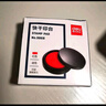 得力（deli）【超级爆款】φ84mm圆形塑壳快干印台印泥 财务办公用品  红色9869 实拍图