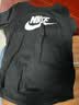 耐克(NIKE)春夏女短袖T恤 纯棉 运动休闲 时尚简约 DX7907-010 黑色L 实拍图