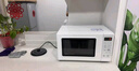 美的（Midea）变频小清新微波炉 液晶屏幕 磨砂面板 小型20L家用 匠心工艺（PM2002） 实拍图