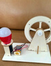 玩小匠儿童科技小制作diy材料模型中小学科学实验steam手工套装益智玩具 【电】手摇发电机 实拍图