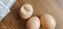 仿真鸡蛋假鸡蛋引母鸡生蛋假蛋不会碎绘画DIY仿真鸡蛋手工玩偶 【3枚装】仿真假鸡蛋 实拍图