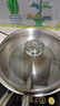 美厨（maxcook）304不锈钢炒锅 带盖锅具30cm三层钢锅 电磁炉燃气炉通用MCC7911 实拍图