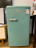 志高复古小冰箱迷你小型双门家用 冷藏冷冻两用节能轻音电冰箱 欧式现代家装网红颜值款化妆品茶叶 98升单门复古蓝【冷藏+软冷冻】 实拍图
