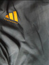 阿迪达斯 （adidas）t恤男夏季运动透气轻薄宽松棉短袖 深灰/浅灰 L  实拍图