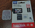 闪迪（SanDisk）128GB TF（MicroSD）内存卡 A1 U1 C10 至尊高速移动版存储卡 读速140MB/s 手机平板游戏机内存卡 实拍图