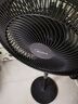 美的（Midea）【超级单品】七叶轻音立式电风扇家用柔风落地扇台式桌面小型风扇大风量节能摇头宿舍电扇 SAF30AB 实拍图