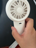 几素25新品风宝高速小风炮小风扇手持迷你小型随身便携式usb充电大风力办公室学生轻音户外露营电风扇 【白】plus版+5挡劲风+4000mAh 实拍图