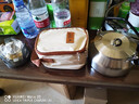鹿险家户外露营野炊便携式旅行茶具不锈钢煮茶烧水壶一体自驾游全套装备 304本色茶具套装+广汇1.1L银壶 实拍图