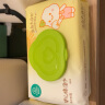 全棉时代婴儿湿巾100%纯棉可入口屁屁湿巾80抽/包*3新旧包装随机发货 实拍图