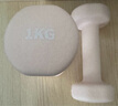 Keep 彩色浸塑哑铃 男女家用家庭健身肌肉塑形手臂轻重量樱粉 1kg*2 实拍图