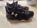 安德玛（Under Armour）男中大童运动鞋透气灵活穿脱旋钮篮球鞋2431220 黑色（BOA） 36  实拍图