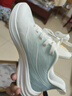 回力女鞋运动鞋女春季新款透气休闲网鞋女软底轻便百搭减震跑步鞋 白蓝色【缓震软弹，轻便透气】 37 实拍图