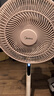 美的（Midea）【幸运草安睡风扇SE】直流变频轻音家用立式遥控电风扇柔风落地扇台式桌面大风量一级能效轻羽扇 实拍图